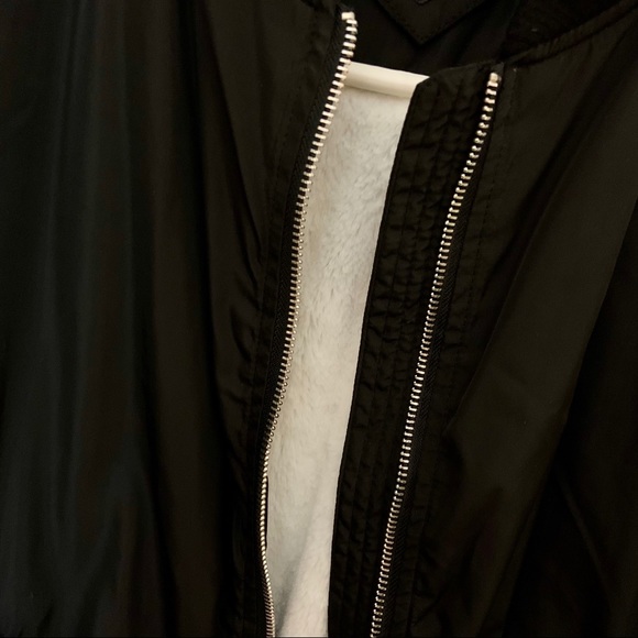 Black Bomber Jacket - Picture 4 of 6